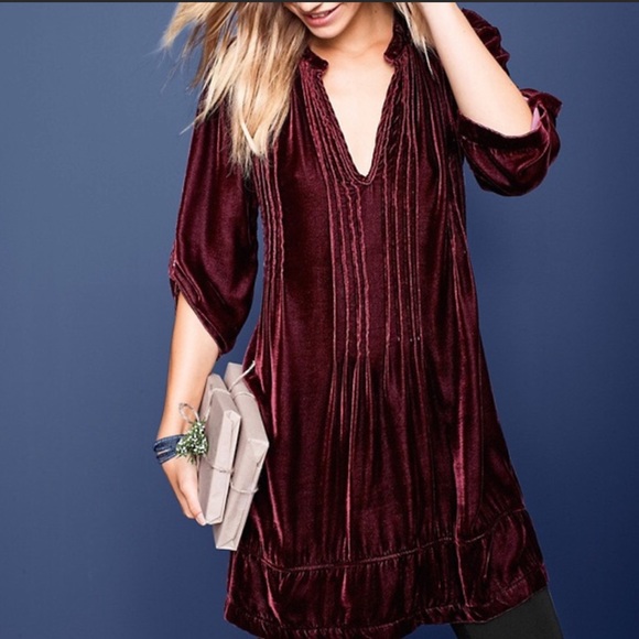 CP Shades Tan Regina Velvet Tunic - flawed - Picture 2 of 7